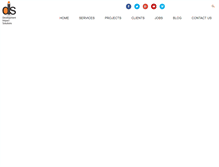 Tablet Screenshot of developmentimpact.org